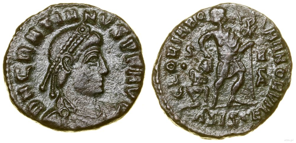 Cesarstwo Rzymskie, follis, (367–375)