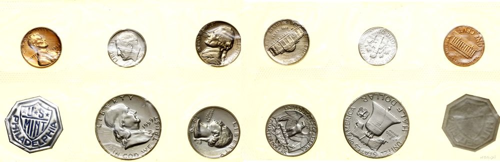 Stany Zjednoczone Ameryki (USA), zestaw rocznikowy, 1964