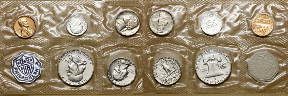 Stany Zjednoczone Ameryki (USA), zestaw rocznikowy, 1958