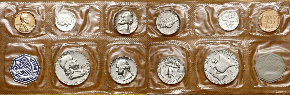 Stany Zjednoczone Ameryki (USA), zestaw rocznikowy, 1957