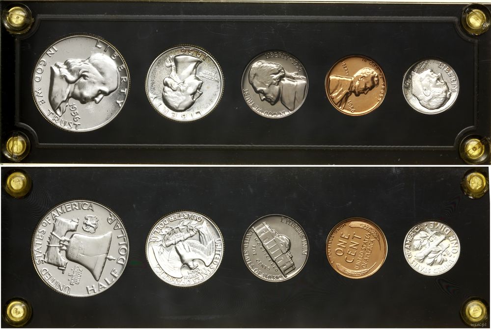 Stany Zjednoczone Ameryki (USA), zestaw rocznikowy - PROOF, 1956