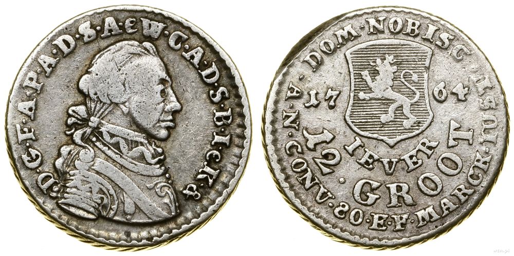 Niemcy, 12 groot, 1764