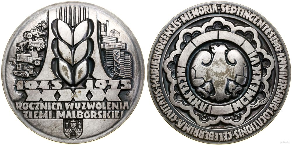 Polska, 30 rocznica wyzwolenia ziemi malborskiej, 1975