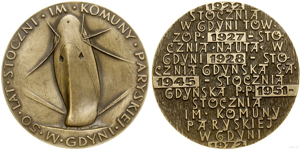 Polska, 50 lat stoczni w Gdyni, 1972