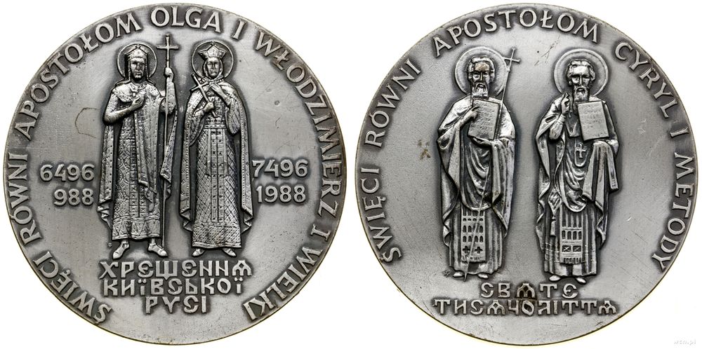 Polska, tysiąclecie chrztu Rusi, 1985