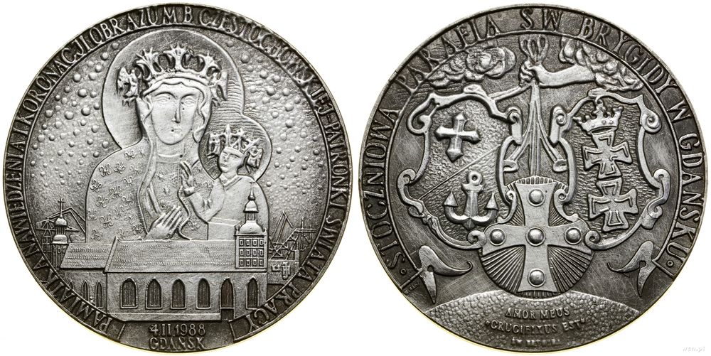 Polska, medal pamiątkowy, 1988