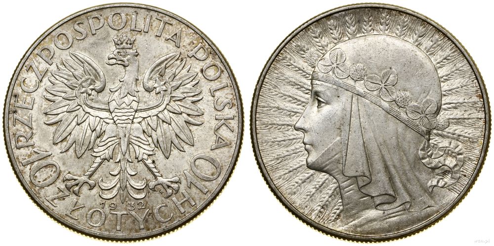 Polska, 10 złotych, 1932
