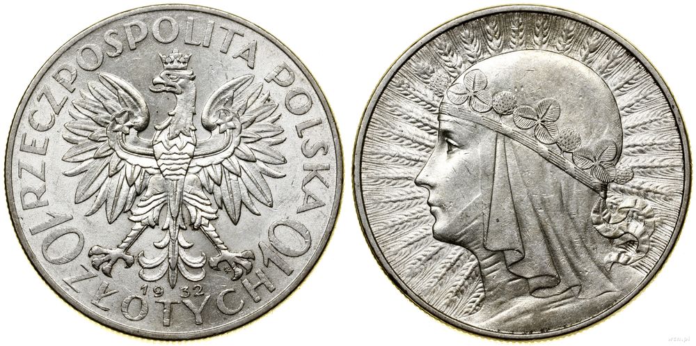 Polska, 10 złotych, 1932