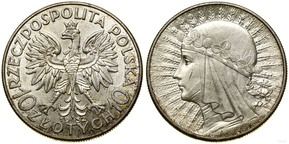 Polska, 10 złotych, 1932