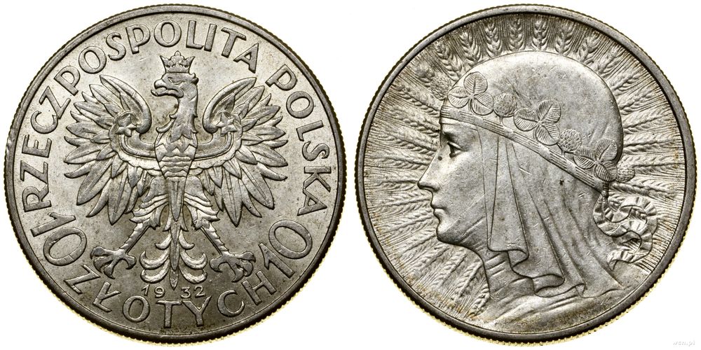 Polska, 10 złotych, 1932