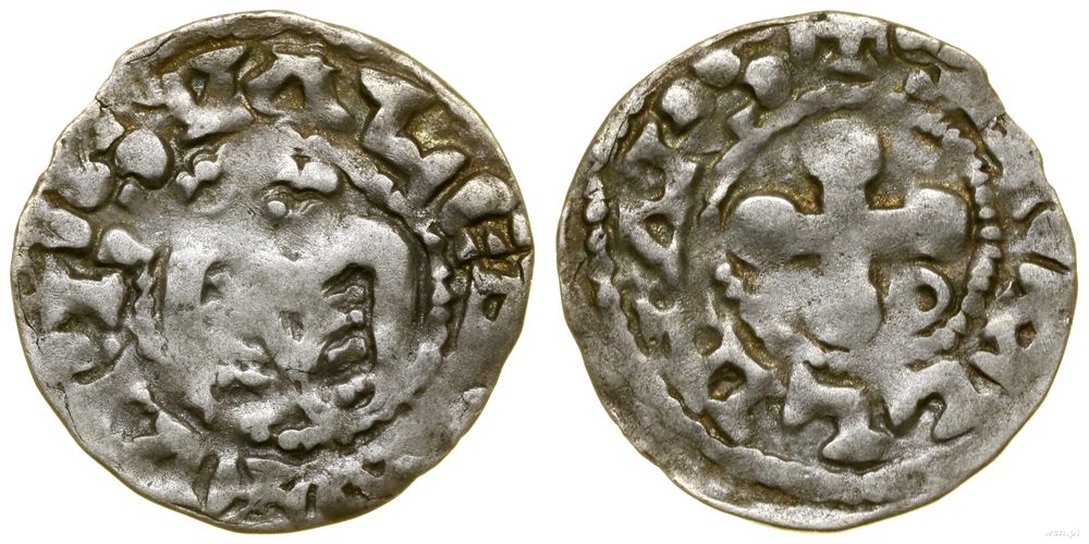 Francja, denar, koniec XIII w.