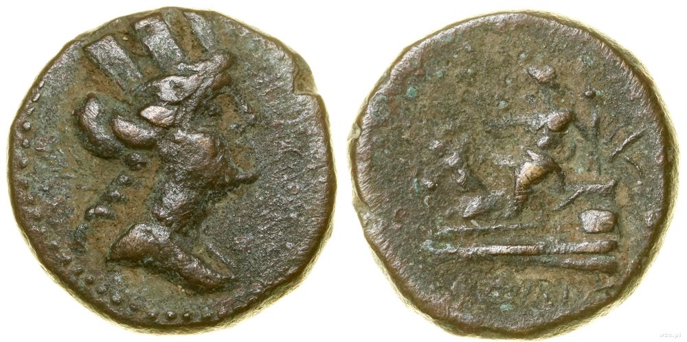 Grecja i posthellenistyczne, brąz (dichalkon), (II w. pne)