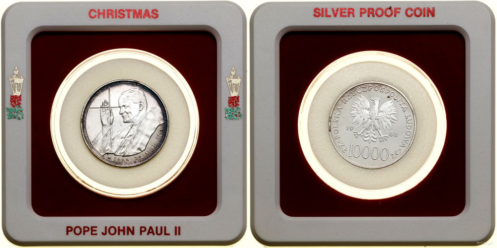 Polska, 10.000 złotych, 1988