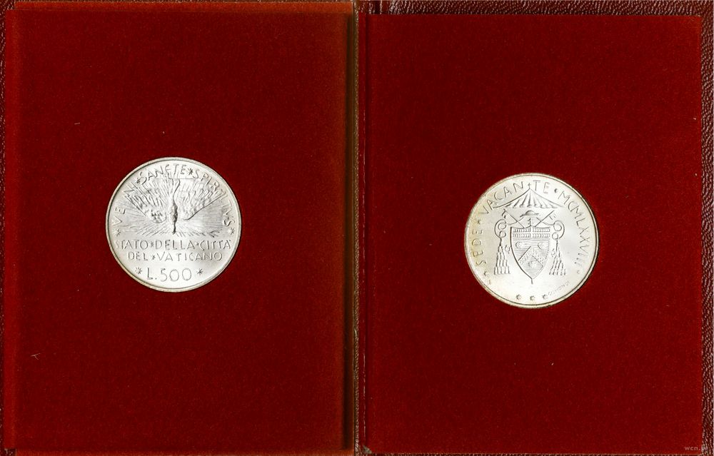 Watykan (Państwo Kościelne), 500 lirów, 1978