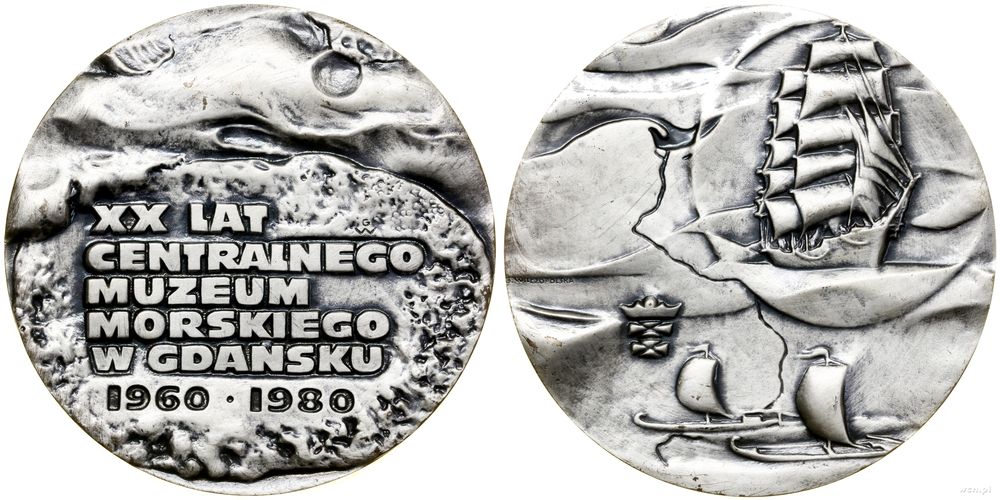 Polska, 20 lat Centralnego Muzeum Morskiego w Gdańsku, 1980