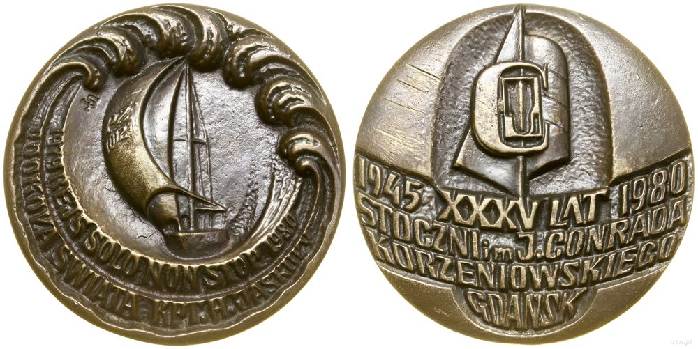 Polska, medal pamiątkowy, 1980