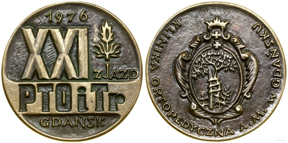 Polska, medal pamiątkowy, 1976