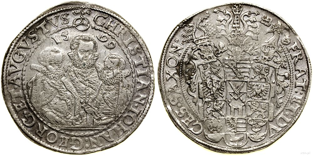 Niemcy, talar, 1599 HB