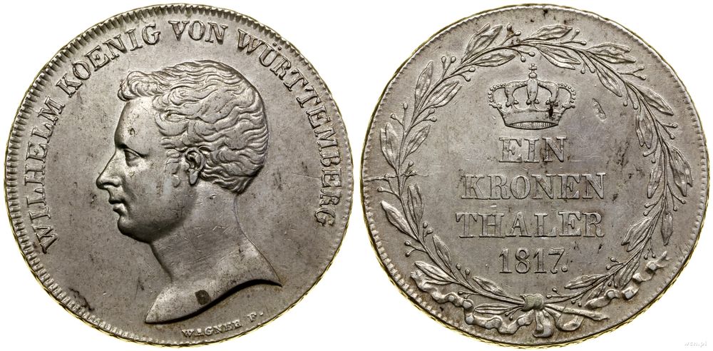 Niemcy, talar koronacyjny, 1817