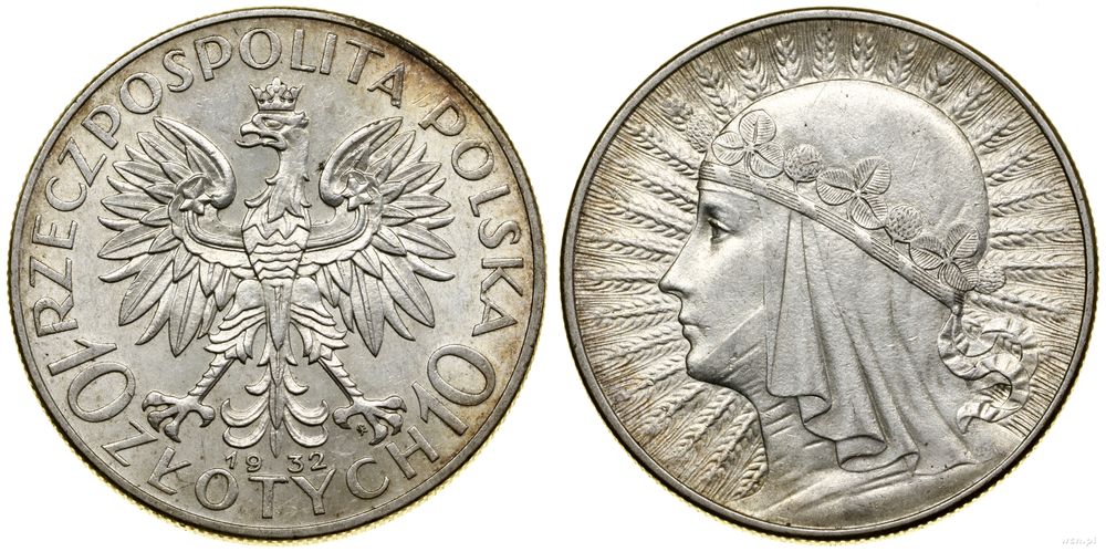 Polska, 10 złotych, 1932
