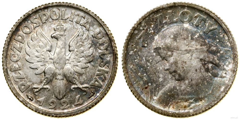 Polska, 1 złoty, 1924
