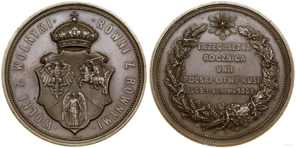 Polska, 300. lecie Unii Lubelskiej, 1869