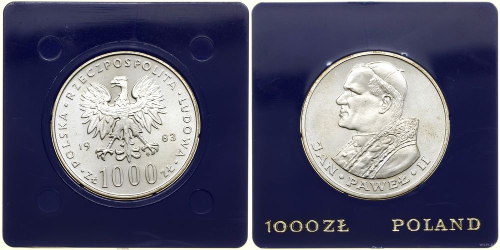Polska, 1.000 złotych, 1983