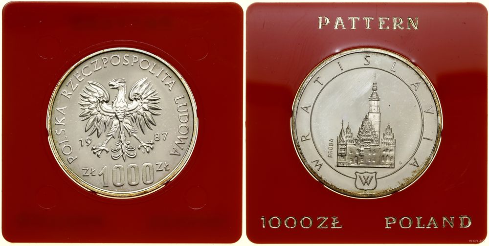 Polska, 1.000 złotych, 1987