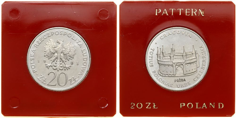 Polska, 20 złotych, 1981