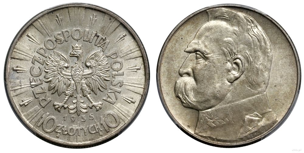Polska, 10 złotych, 1935