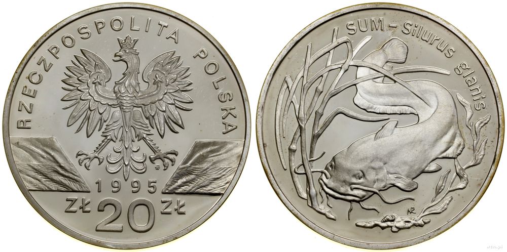 Polska, 20 złotych, 1995