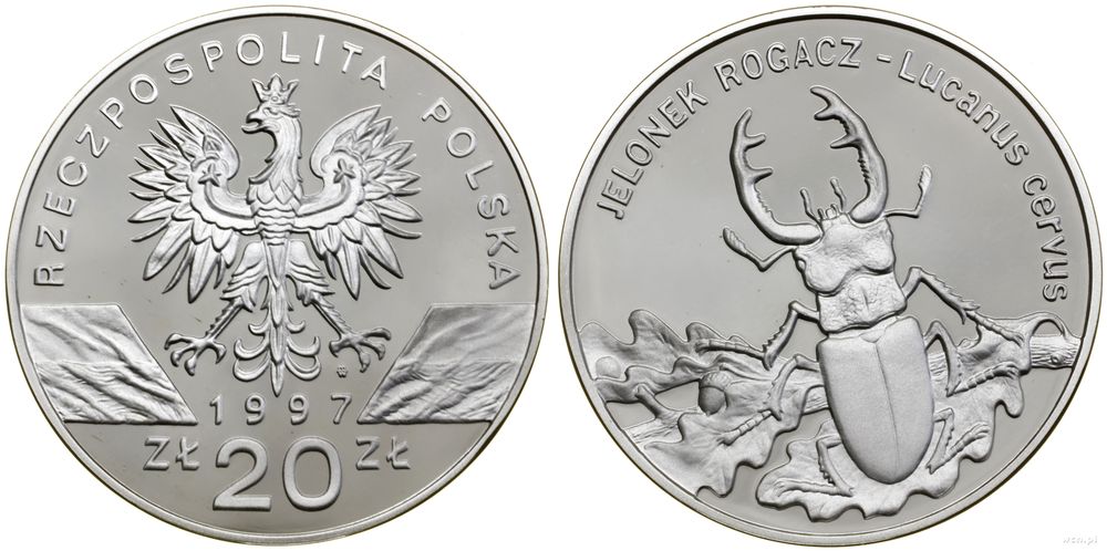 Polska, 20 złotych, 1997