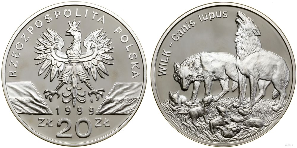 Polska, 20 złotych, 1999