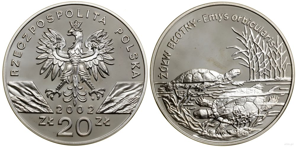 Polska, 20 złotych, 2002