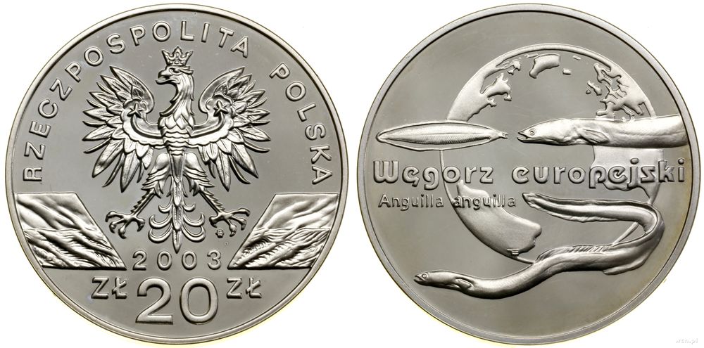 Polska, 20 złotych, 2003