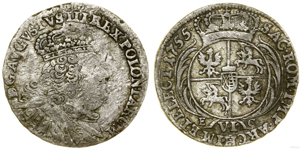 Polska, szóstak, 1756 EC