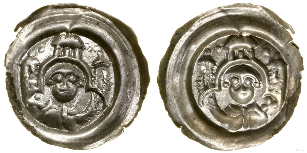 Polska, brakteat, (po ok. 1220 r.)