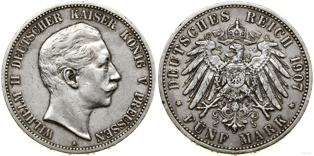 Niemcy, 5 marek, 1907 A