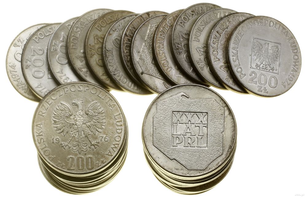 Polska, zestaw 50 x 200 złotych