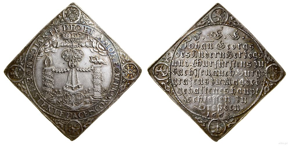 Niemcy, talar, 1662