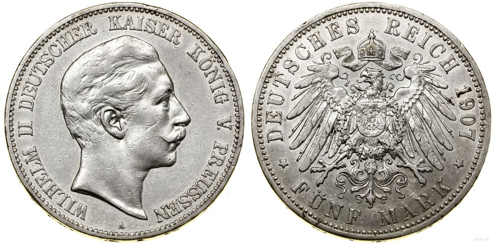 Niemcy, 5 marek, 1907 A