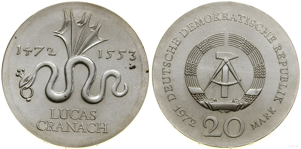 Niemcy, 20 marek, 1972