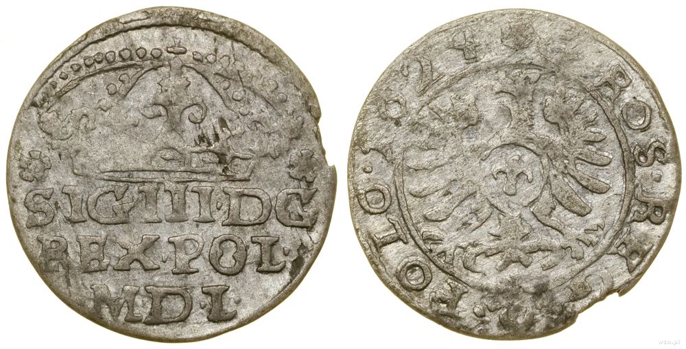 Polska, grosz, 1624
