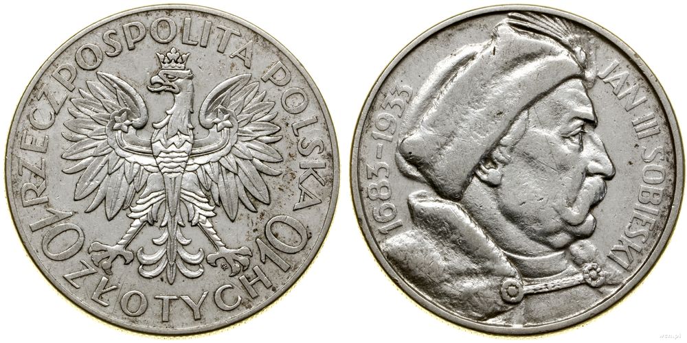 Polska, 10 złotych, 1933