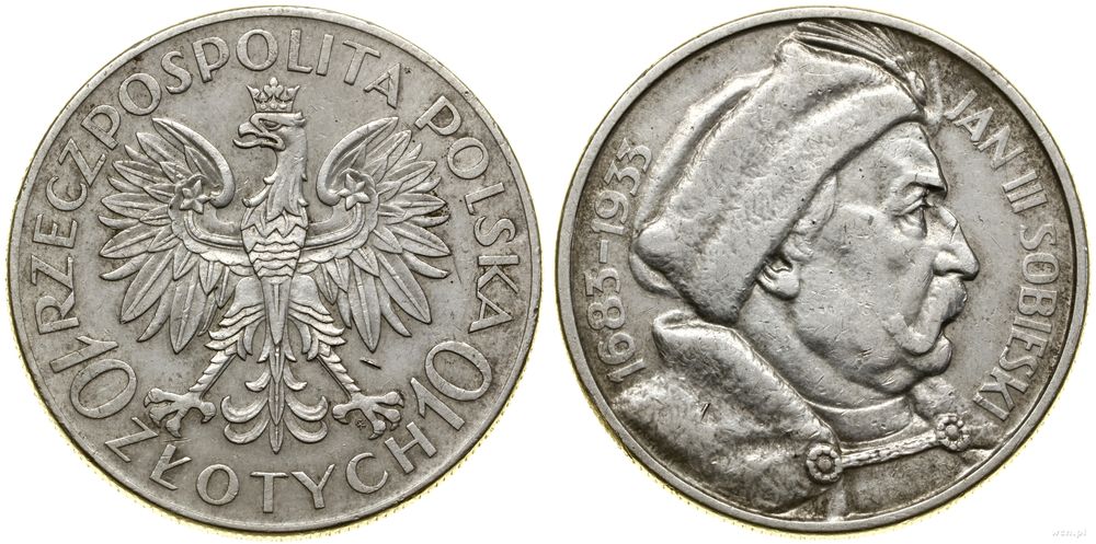 Polska, 10 złotych, 1933