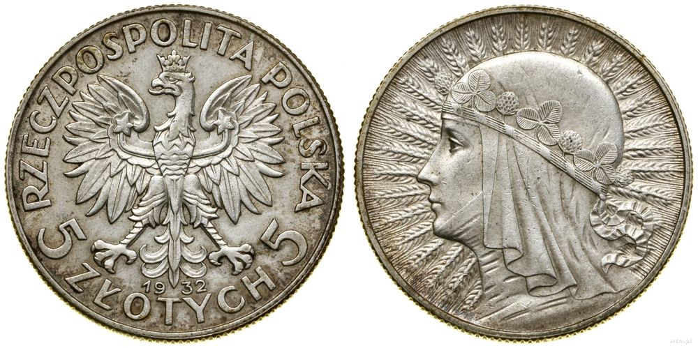 Polska, 5 złotych, 1932