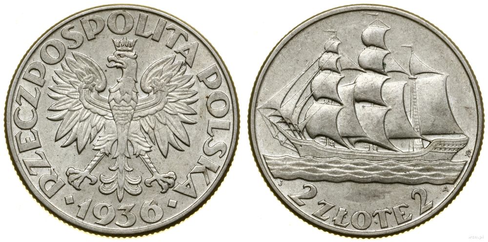 Polska, 2 złote, 1936