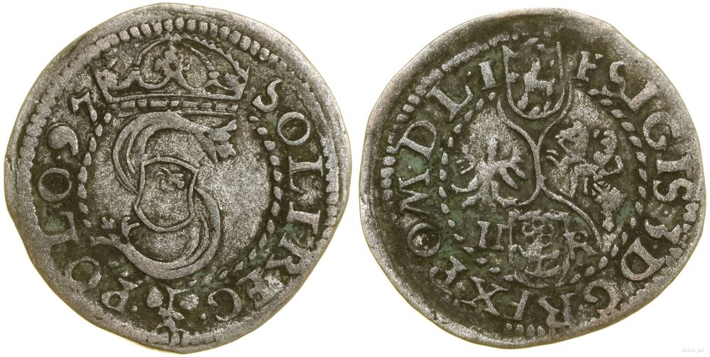 Polska, szeląg, 1597 HR