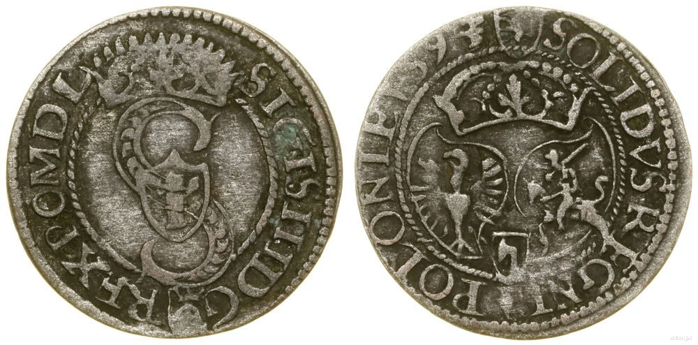Polska, szeląg, 1593
