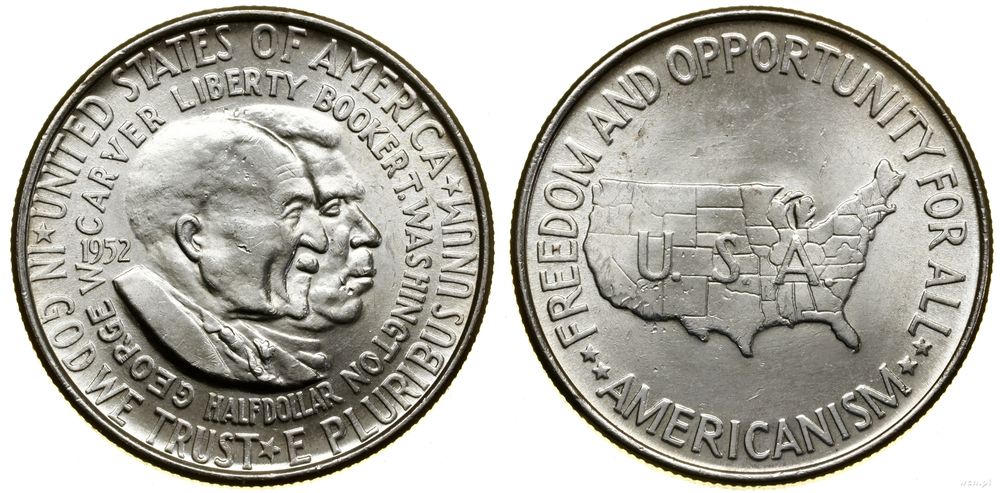 Stany Zjednoczone Ameryki (USA), 1/2 dolara, 1952
